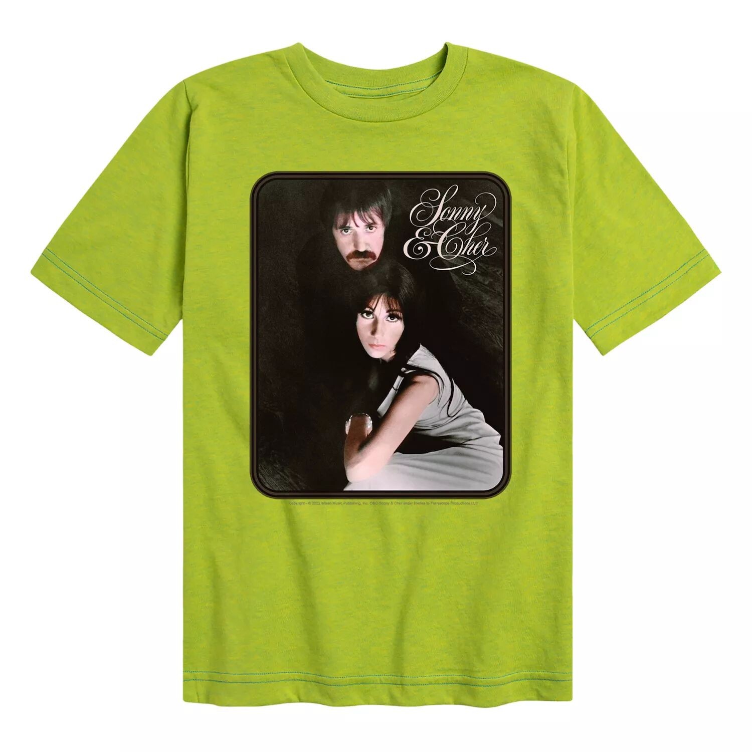 

Футболка Sonny And Cher Two Of Us для мальчиков 8–20 лет Licensed Character, зеленый