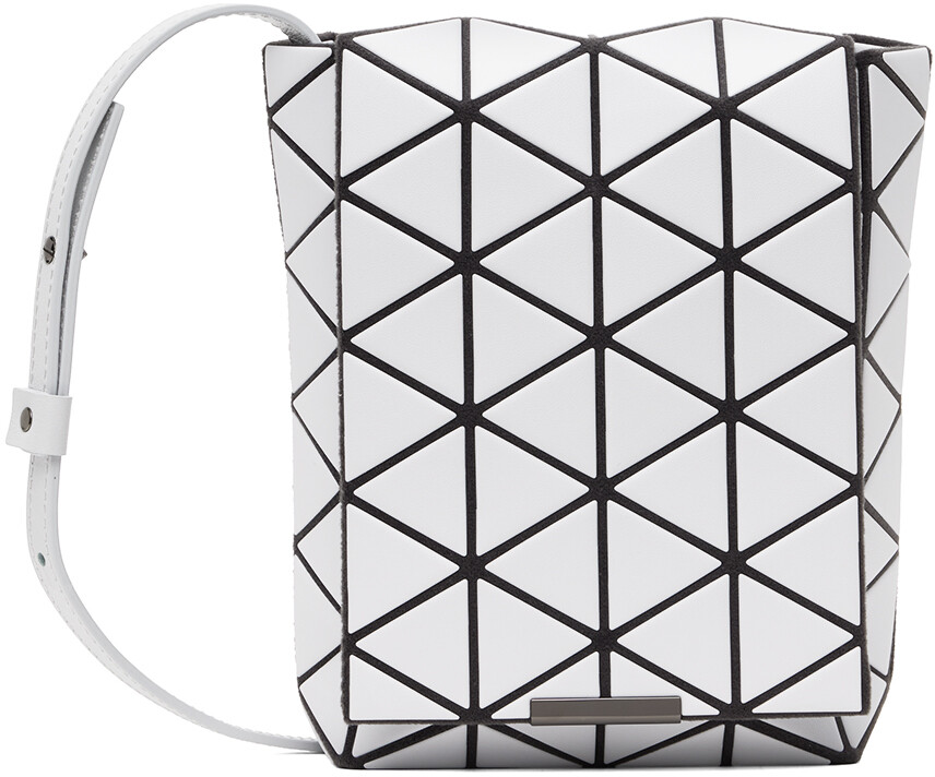 

Серая сумка через плечо с клапаном Bao Bao Issey Miyake