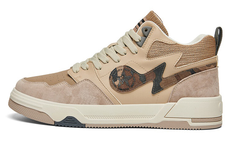 

Кроссовки Jeep Skateboarding Shoes Unisex Low-top Beige, цвет Apricot