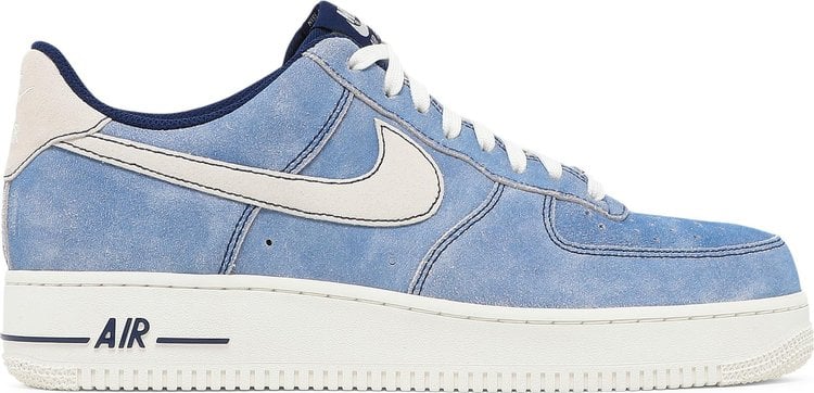 Кроссовки Nike Air Force 1 '07 LV8 'Dusty Blue', синий - фото