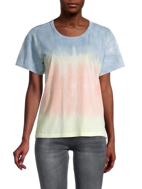 

Футболка rainbow tie dye FOR THE REPUBLIC Sunset cloud