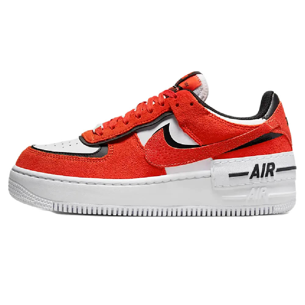 Кросcовки Nike Air Force 1 Shadow, белый/красный/черный кросcовки nike air force 1 shadow белый коричневый черный