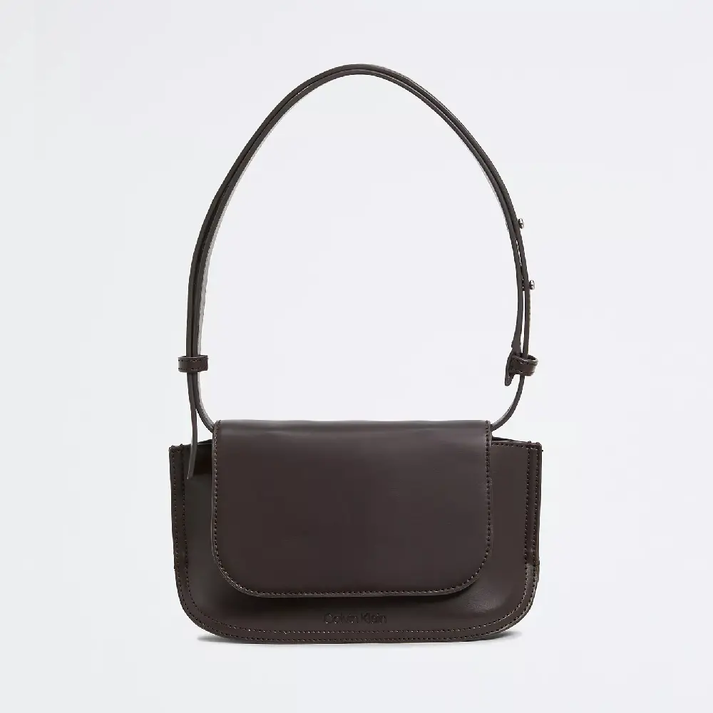 

Сумка Calvin Klein Elemental Mini Flap Messenger, коричневый