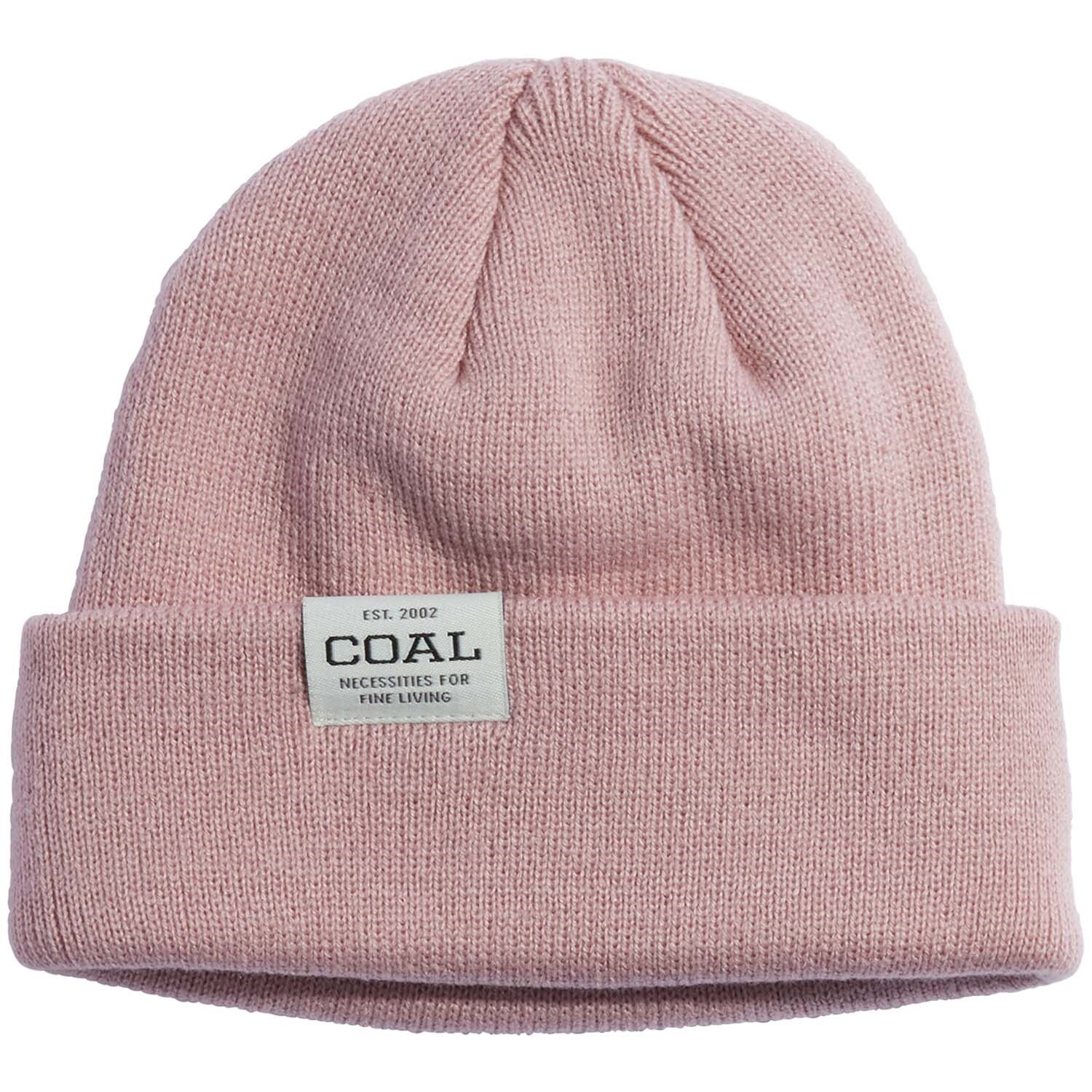 

Шапка низкая Coal The Uniform, пыльная розовый