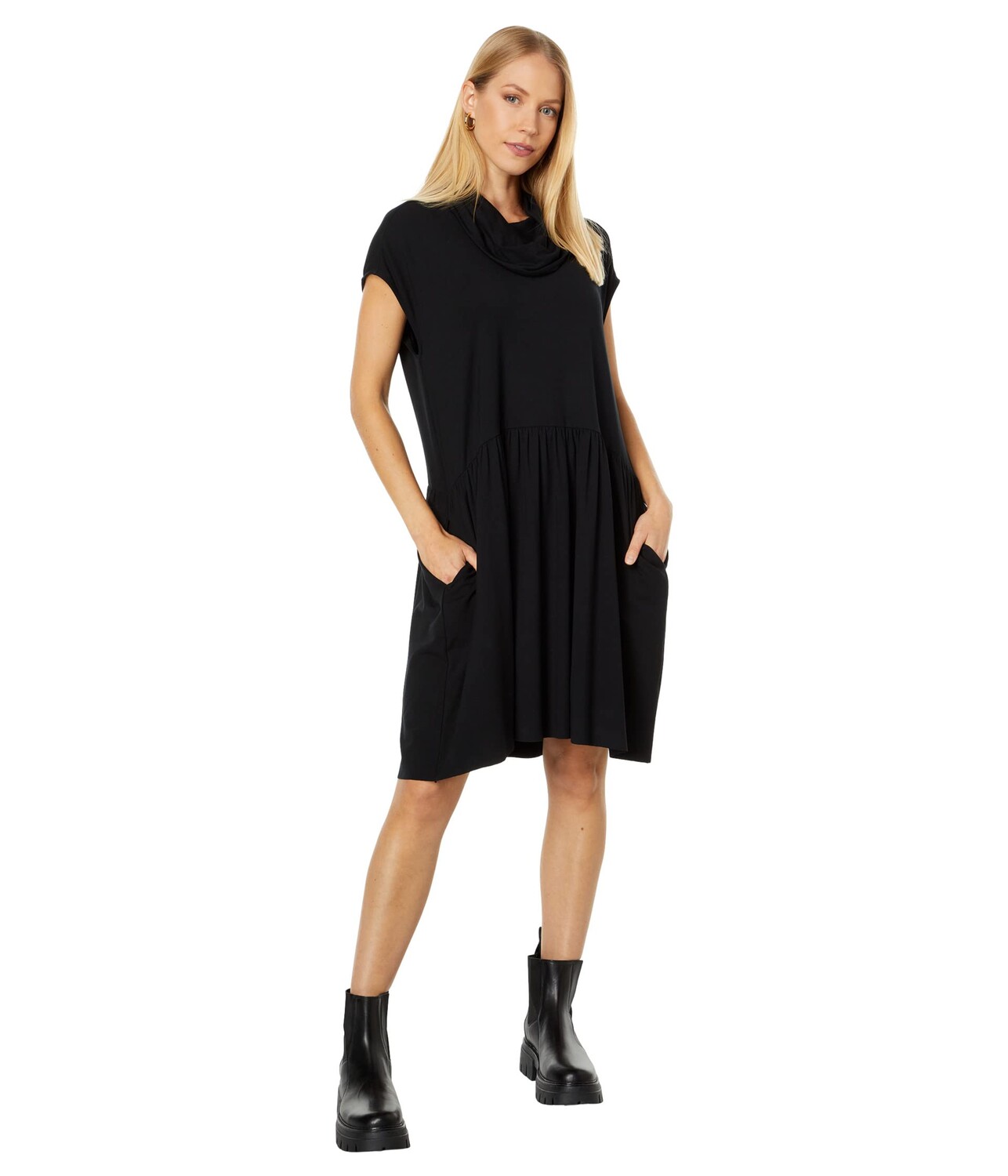 

Платье Lilla P, Sleeveless Cowl Neck Dress