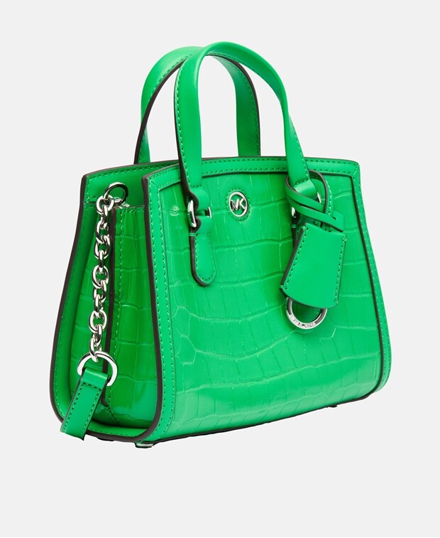 

Кожаная сумка-мессенджер Michael Michael Kors, зеленый