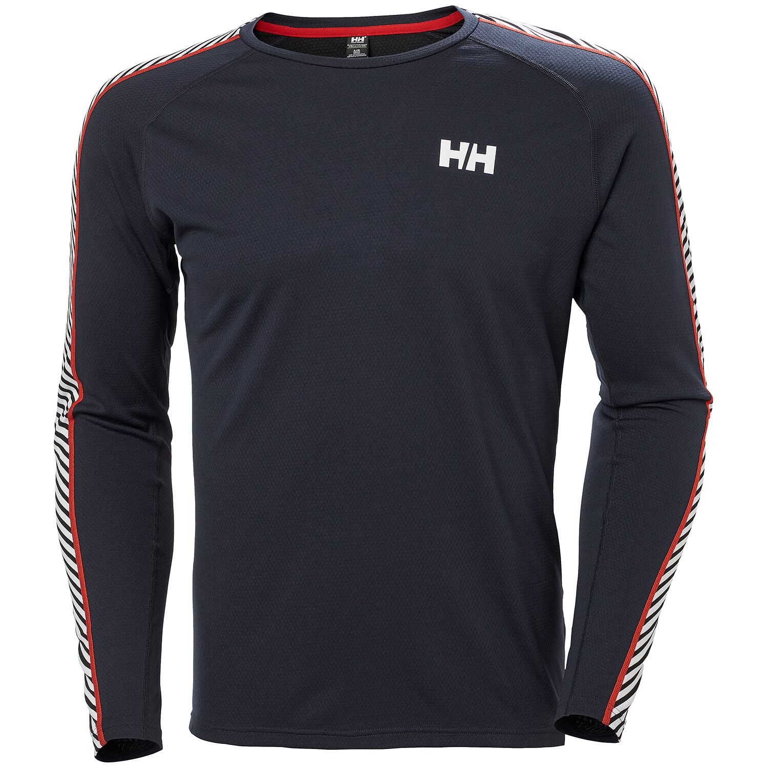 Топ Helly Hansen Lifa Active с круглым вырезом в полоску, синий топ в полоску 40 размер