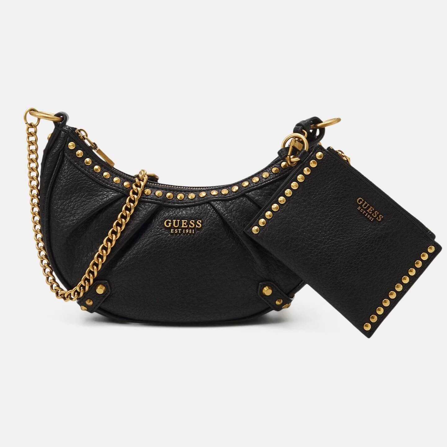 

Сумка кросс-боди Guess Clelia Top Zip, черный