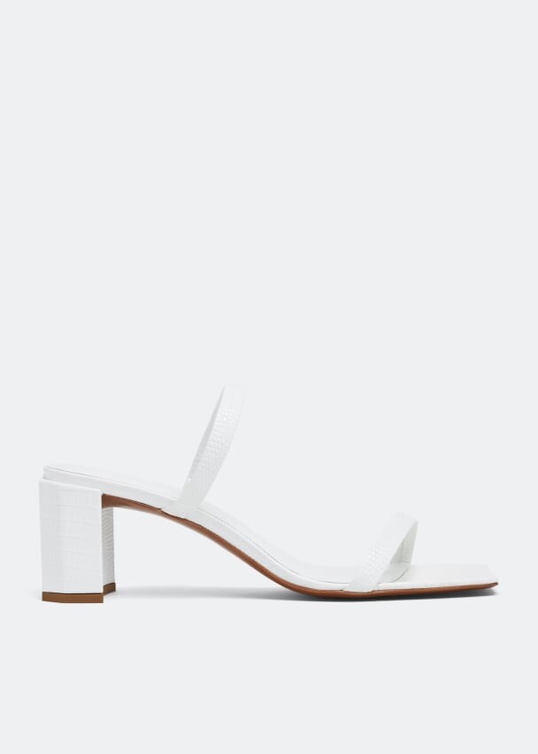 

Сандалии BY FAR Tanya sandals, белый