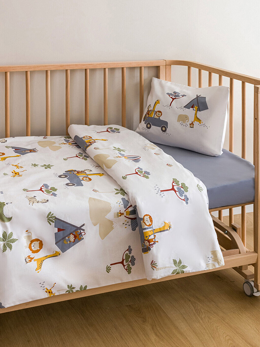 

Детский пододеяльник из хлопка с узором LCW Home
