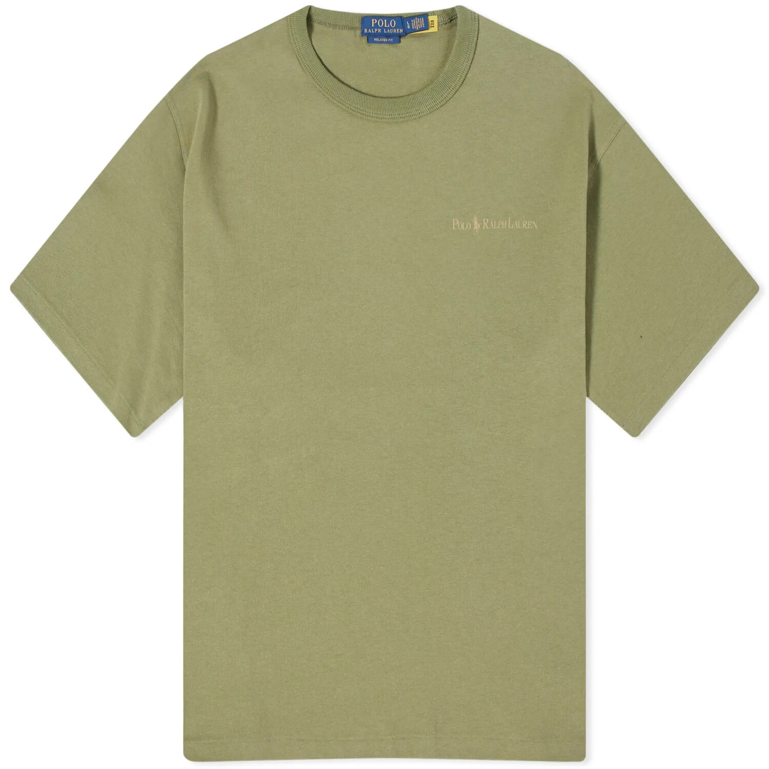 

Футболка Polo Ralph Lauren Heavyweight Logo, зеленый