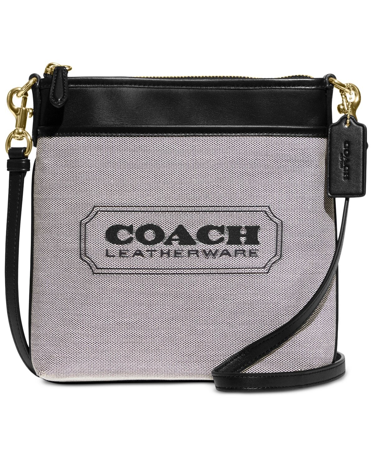 

Жаккардовый значок через плечо kitt COACH, мульти