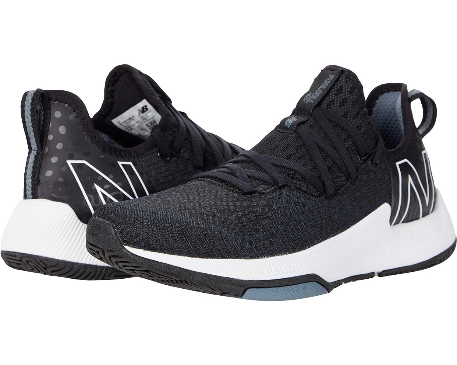 

Кроссовки New Balance FuelCell Trainer, черный/голубой