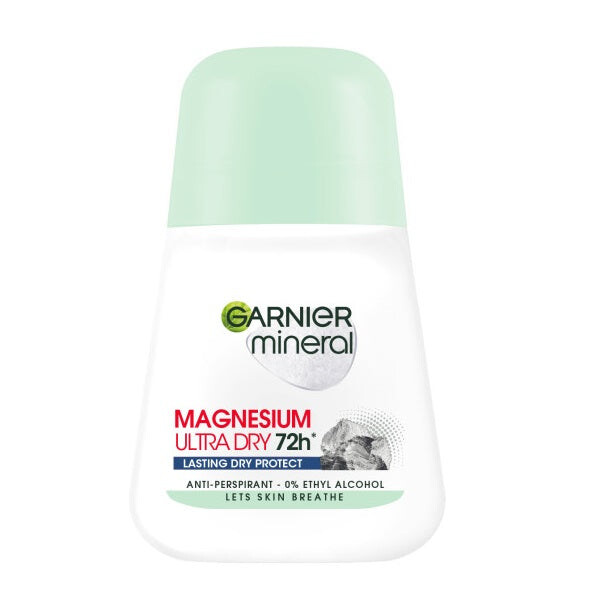 

Garnier Шариковый антиперспирант Mineral Magnesium Ultra Dry 50мл