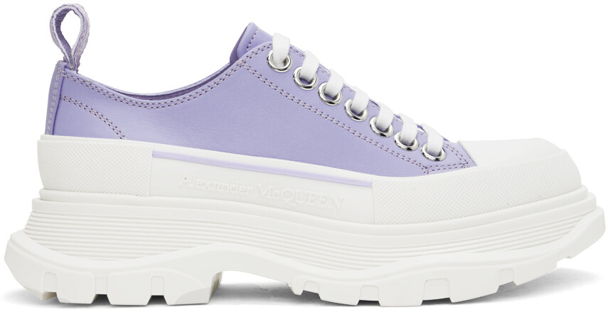 

Пурпурные кроссовки Tread Slick Alexander McQueen, Фиолетовый