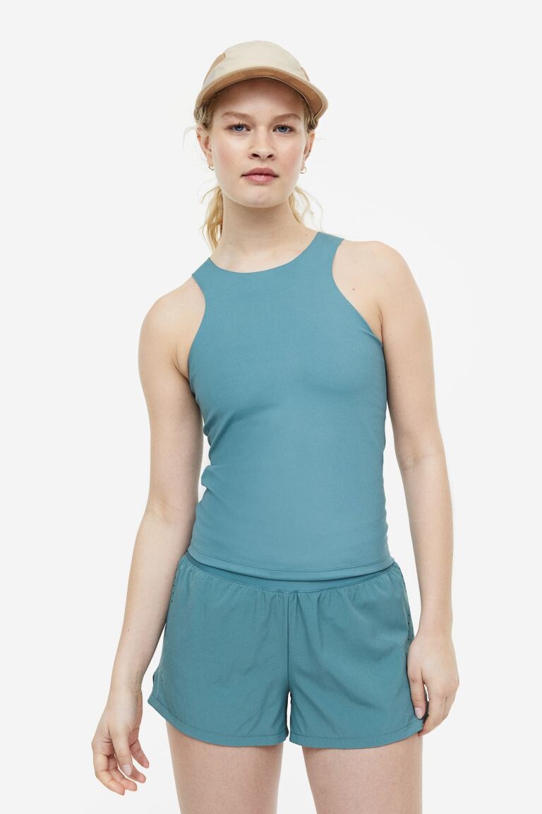 

Спортивный топ DryMove Integral-bra H&M, бирюзовый