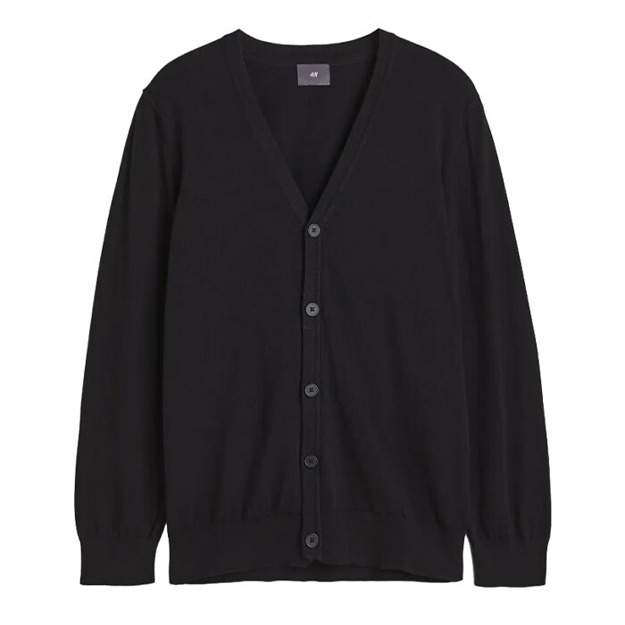 

Кардиган H&M Cotton, черный