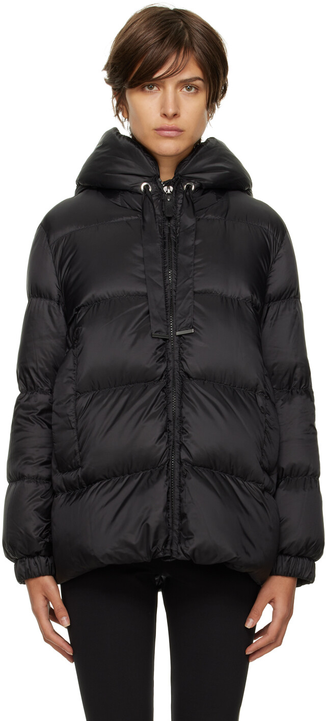 

Черный пуховик Seia Max Mara