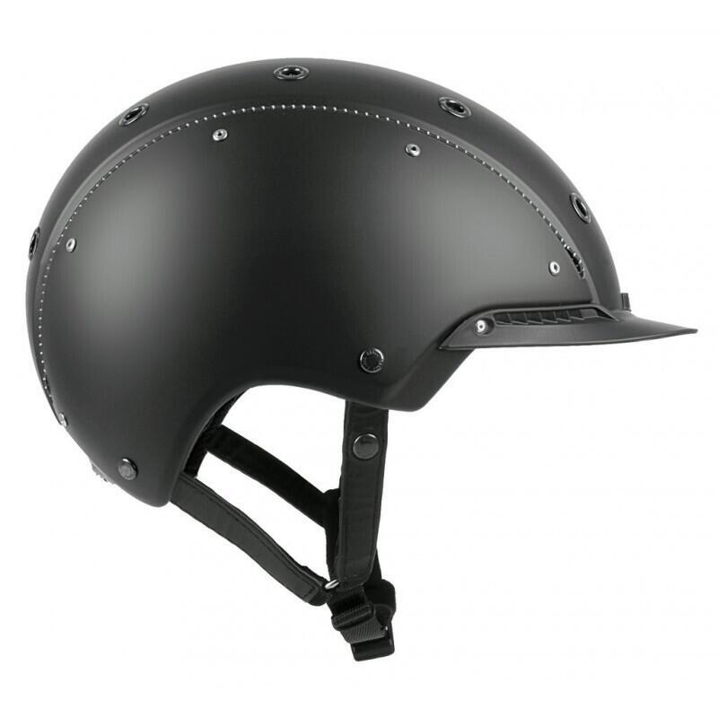 Шлем Casco Champ-3 для верховой езды, черный классический рыцарский шлем cavassion шлем для верховой езды съемный и моющийся