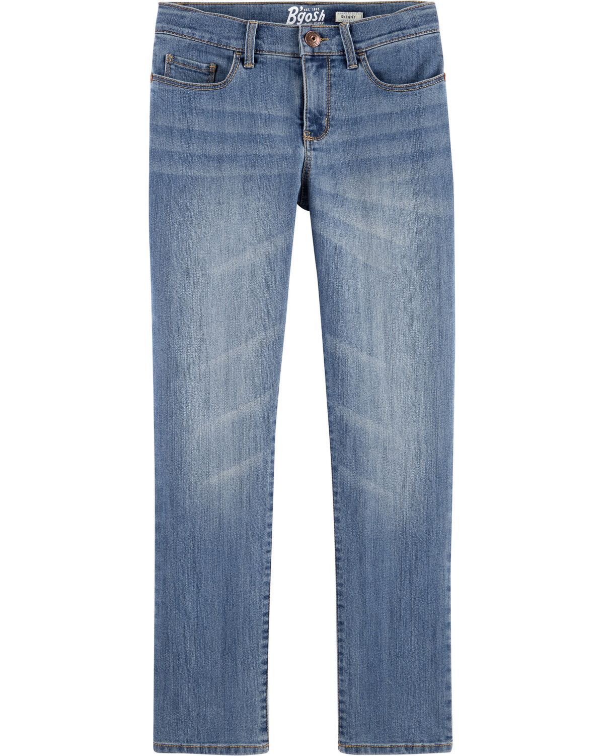 

Синие выстиранные джинсы Kid Skinny Leg Upstate Carter's
