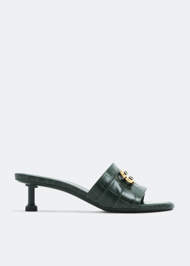

Сандалии BALENCIAGA Groupie BB sandals, зеленый