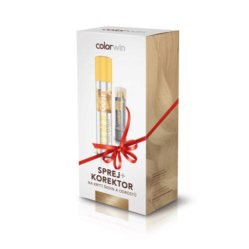 

Colorwin Набор Retouch спрей для ретуши корней 75мл + корректор 4.6г Блонд
