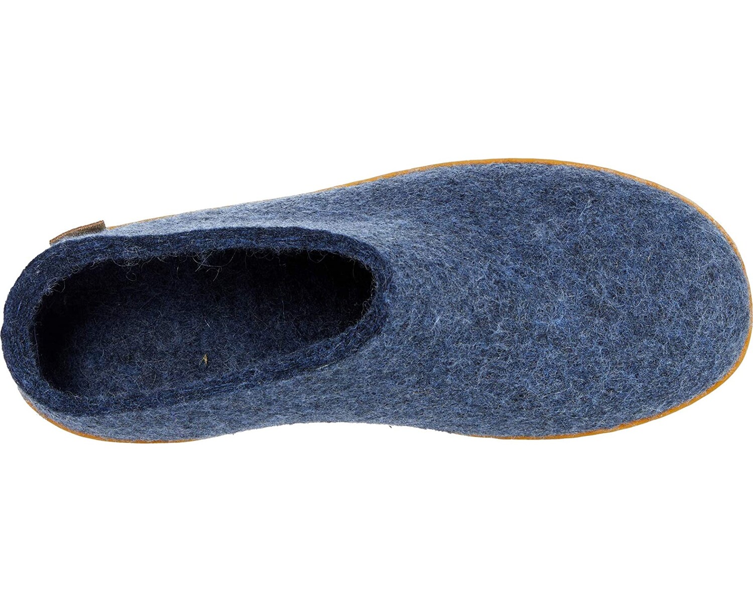 цена Слипперы Wool Slip-On Rubber Outsole Glerups, джинсовая