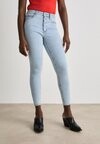 

Приталенные брюки HIGH RISE SUPER ANKLE Calvin Klein, светло-голубой
