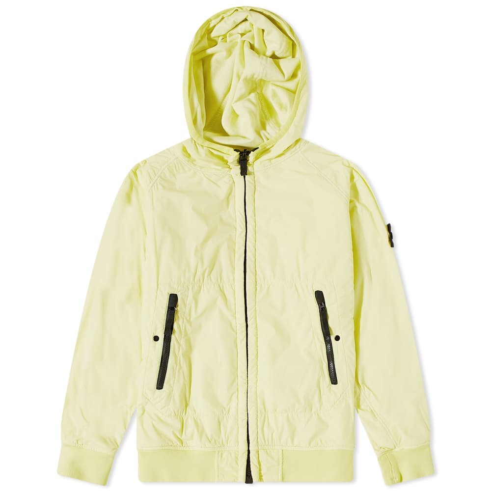 

Двусторонняя куртка Polartec с капюшоном Stone Island, Желтый