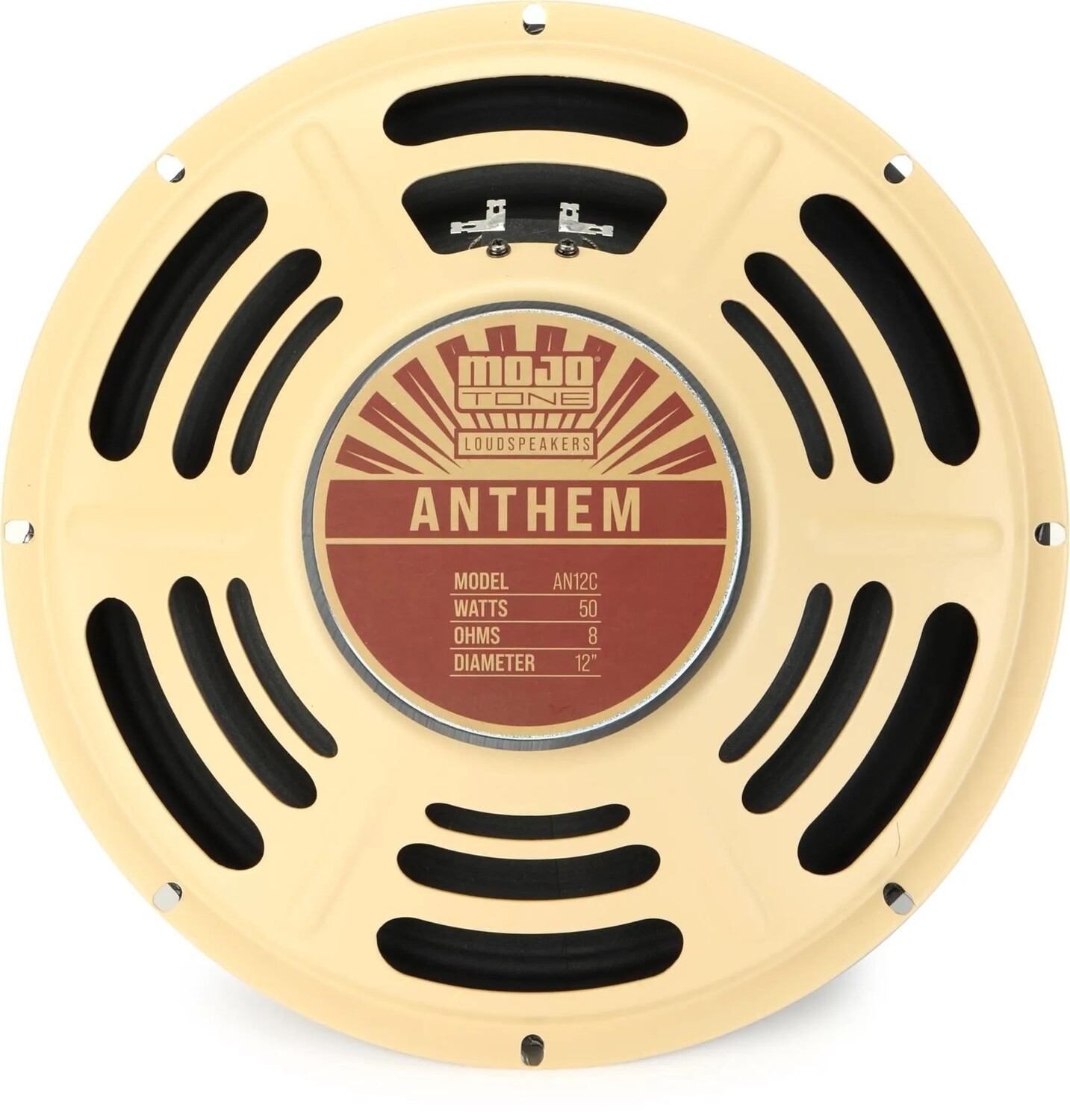 

Новый 12-дюймовый гитарный динамик Mojotone Anthem мощностью 50 Вт и сопротивлением 8 Ом
