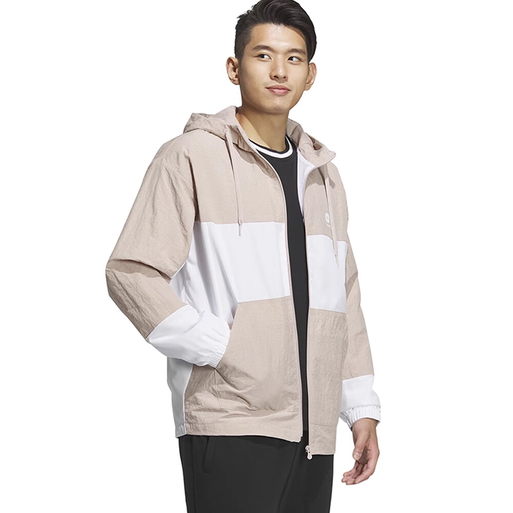 

Куртка Adidas Neo M Bbal Wb, бежевый/белый
