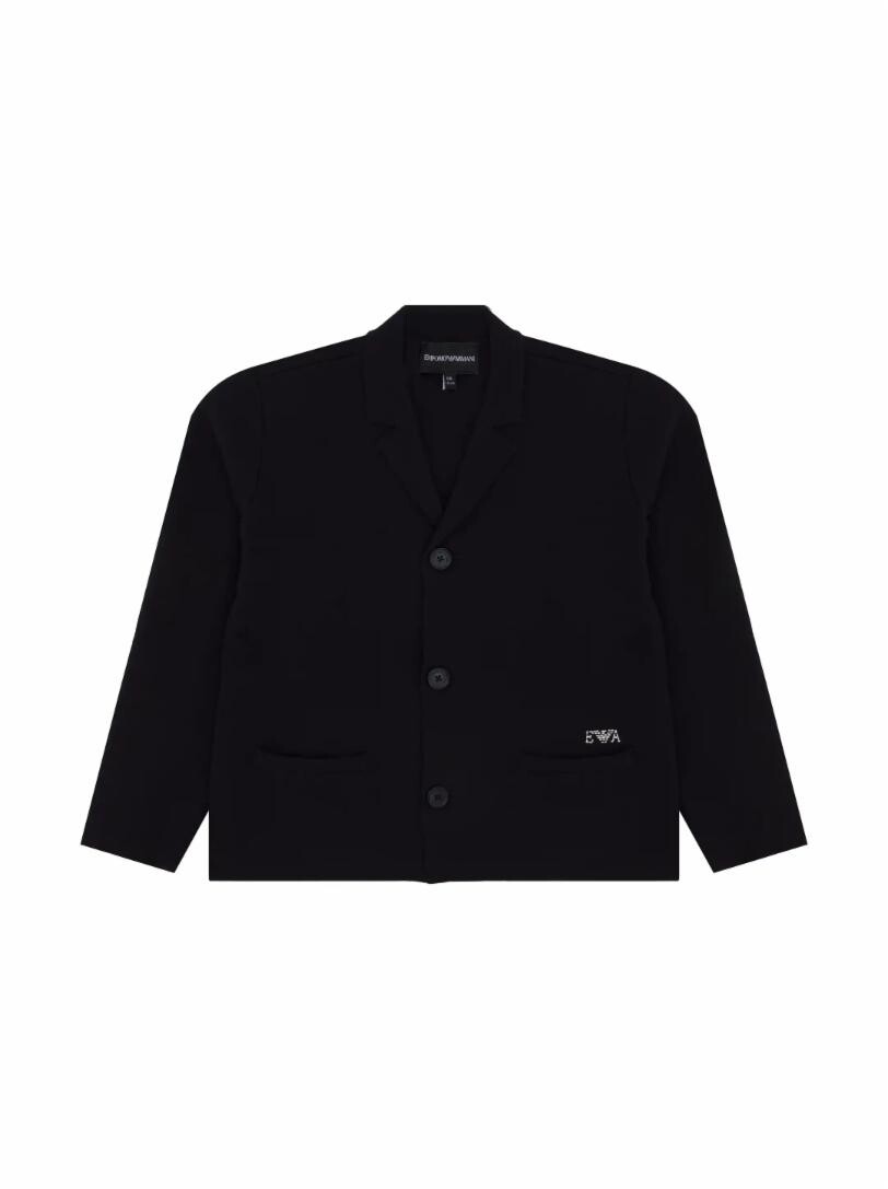 

Шерстяной кардиган с логотипом EMPORIO ARMANI