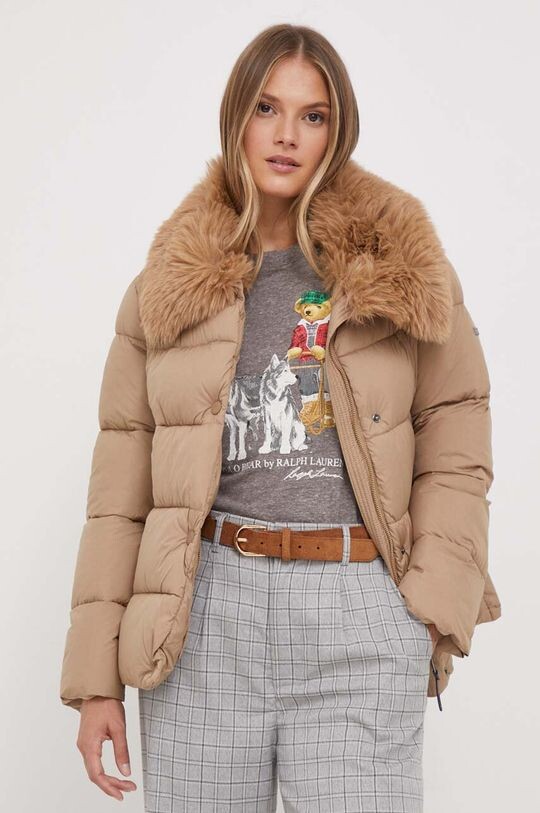 

Яркая куртка DKNY, коричневый