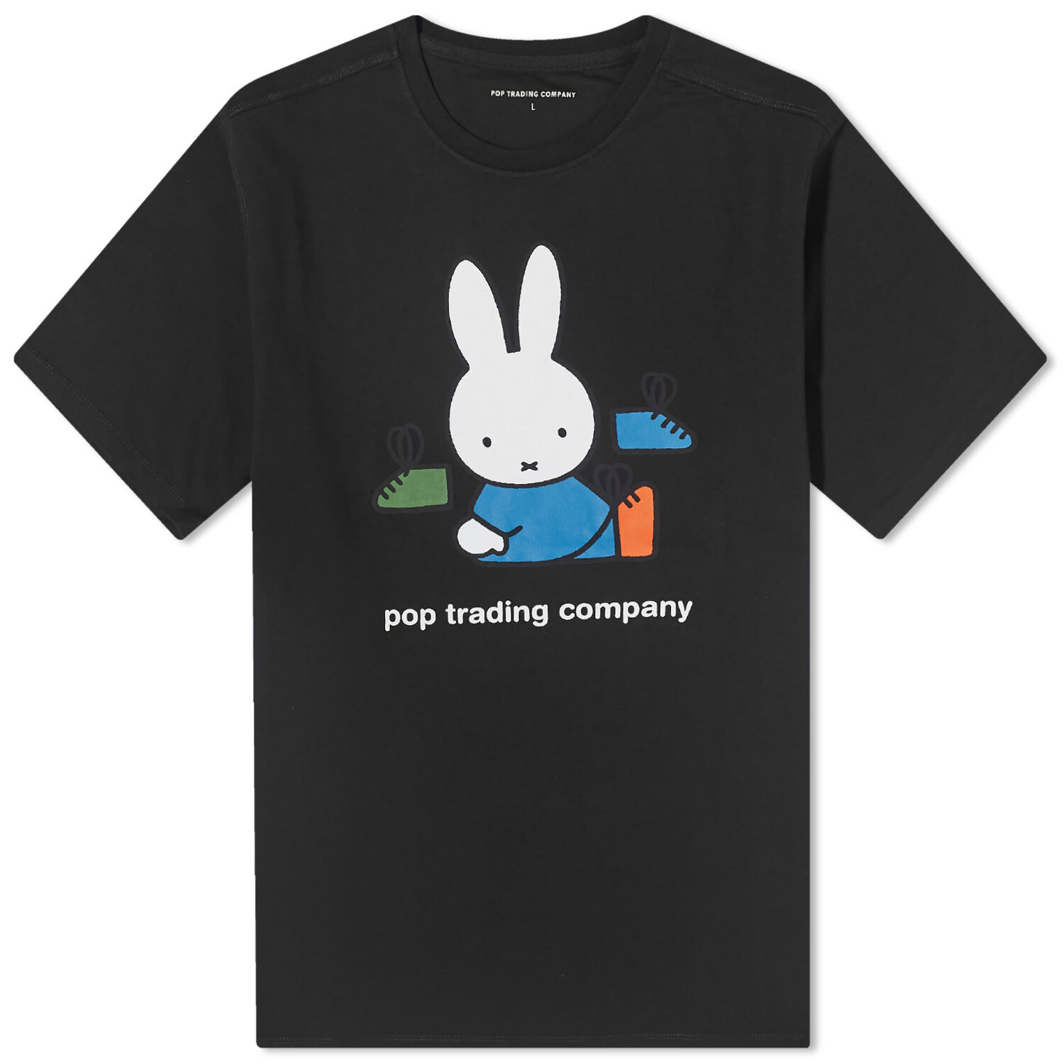 

Футболка Pop Trading Company X Miffy Shoes, черный