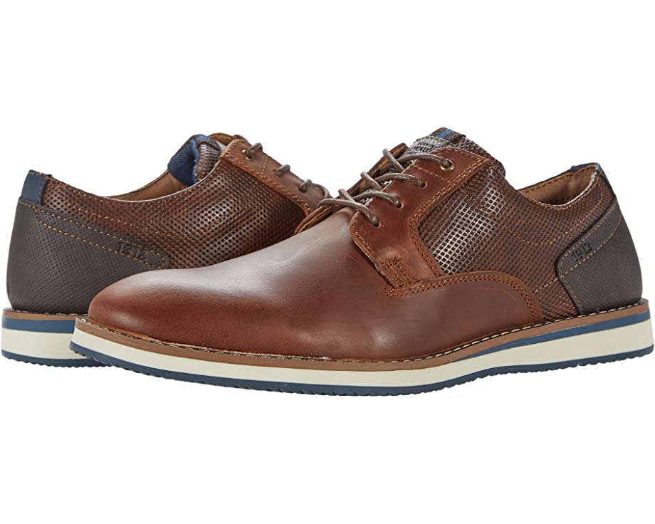 Оксфорды Circuit Plain Toe Oxford Nunn Bush, бренди - фото