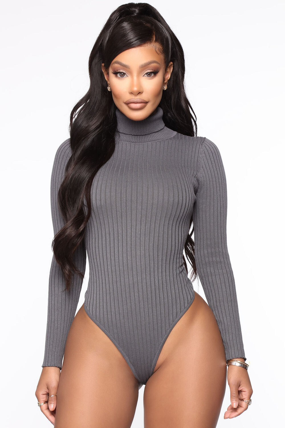 

Свитер Fashion Nova TGI2124FN, угольный, Серый