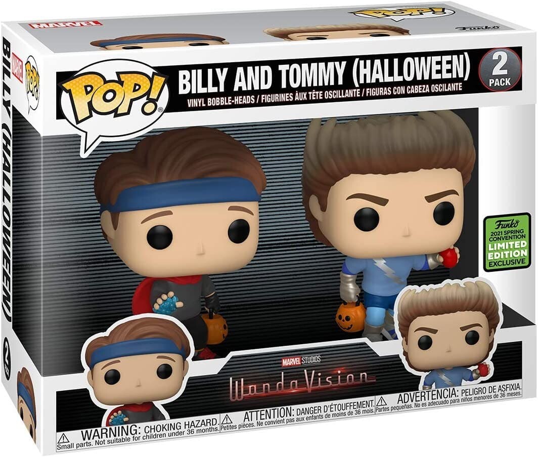 

Фигурки Funko Pop! Marvel: Wandavision - Billy and Tommy, Spring Convention Exclusive, 2 шт