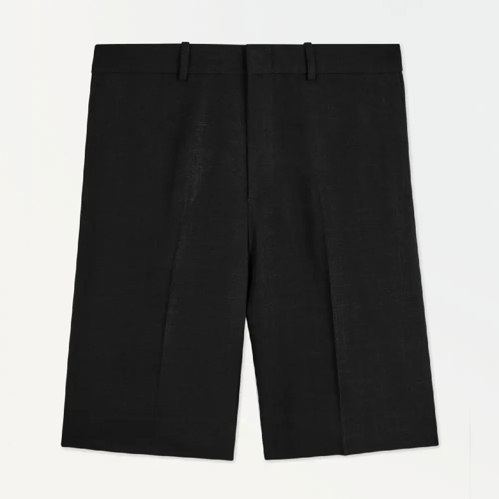 

Шорты Cos Atelier The Pleated Tailored, черный