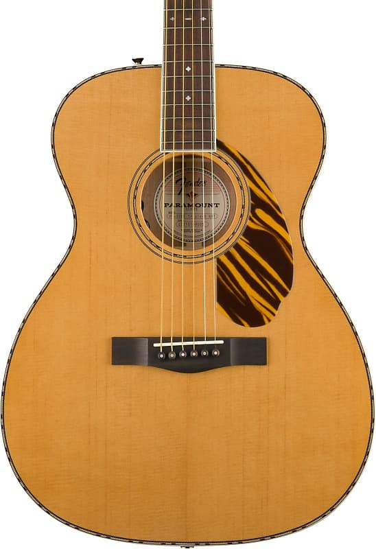цена Электроакустическая гитара Fender Paramount PO-220E Orchestra, натуральный цвет 0970350321