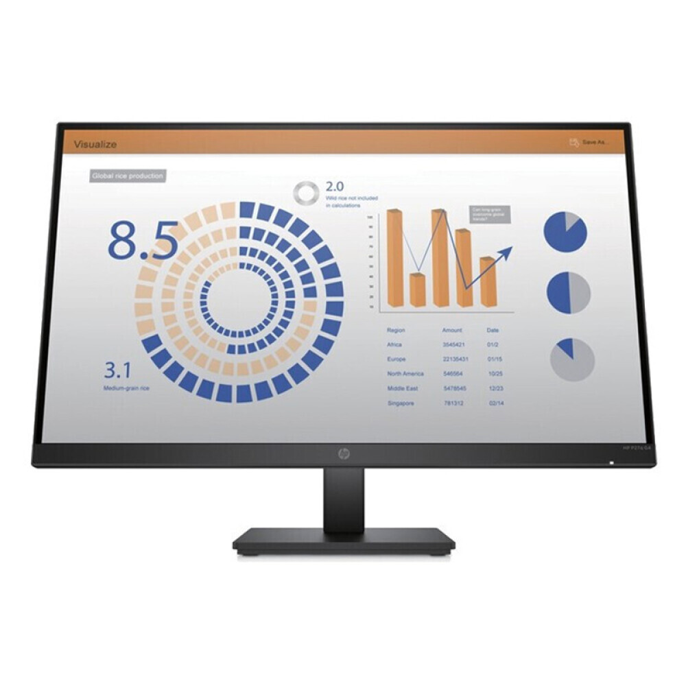 

Монитор HP P27QG4 27" IPS 2K с узкими рамками