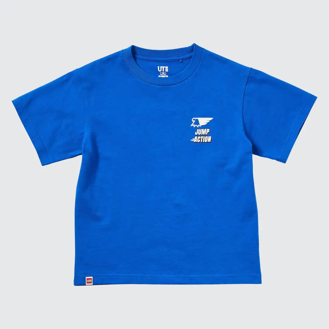 

Детская футболка Uniqlo Lego City Ut Graphic, синий