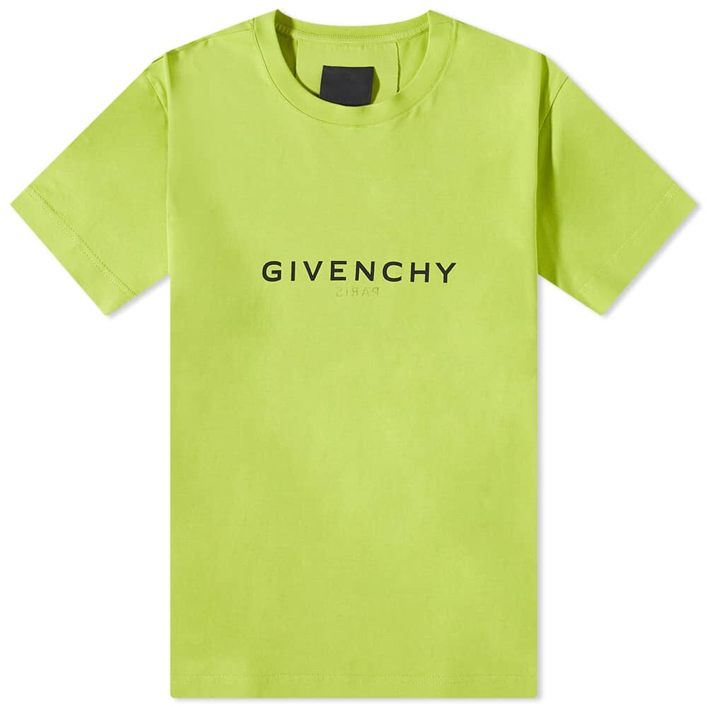 

Футболка Givenchy Reverse Print Tee, Желтый
