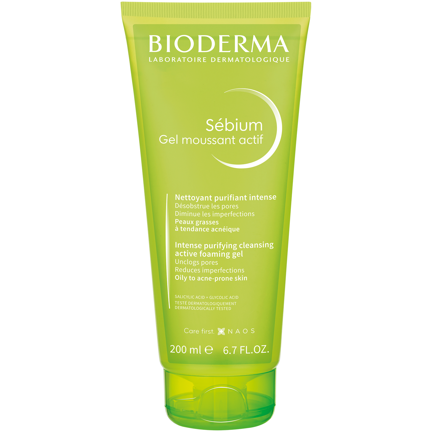 Bioderma Sebium Gel Actif гель для лица, 200 мл - фото