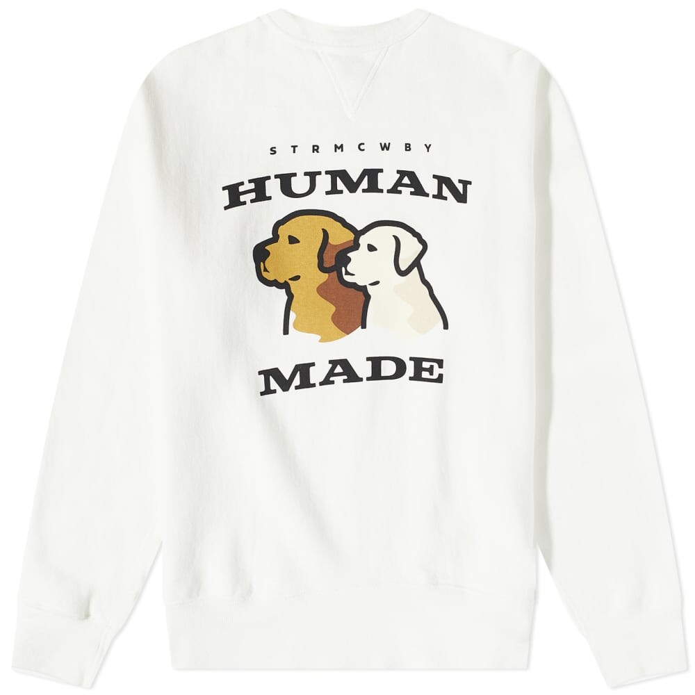 

Толстовка Human Made Dogs Crew Sweat, Белый