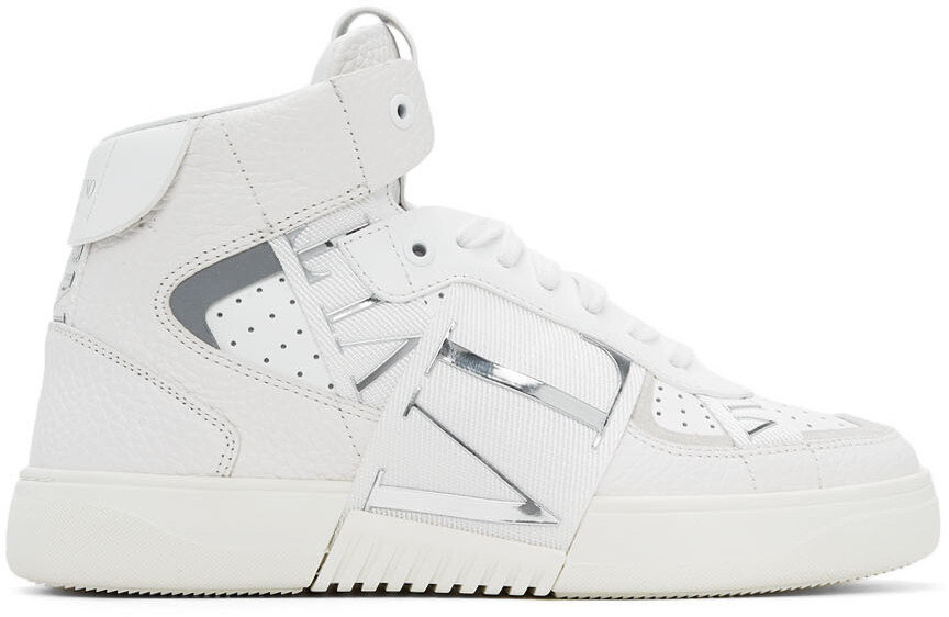 

Белые высокие кеды VL7N Valentino Garavani
