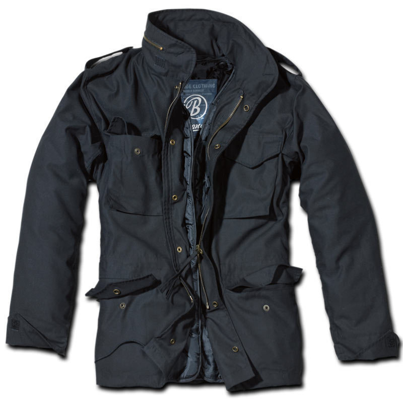 Куртка Brandit M-65 Classic с регулируемой талией, черный