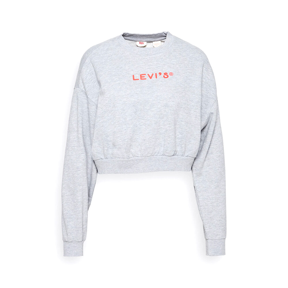 Свитшот Levi's GRAPHIC LAUNDRY CREW, серый