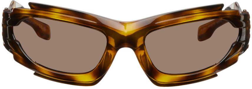 

Черепаховые солнцезащитные очки Marlowe Burberry