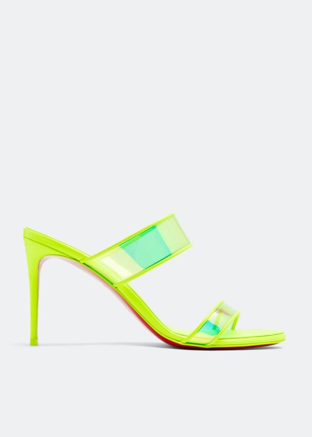 

Сандалии CHRISTIAN LOUBOUTIN Just Loubi 85 sandals, желтый