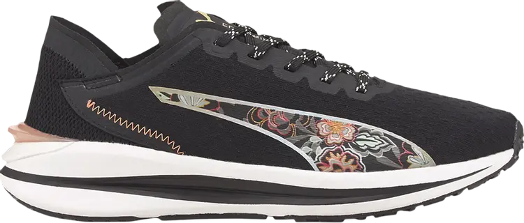 

Кроссовки Puma Frida Kahlo x Wmns Electrify Nitro Floral - Black, черный